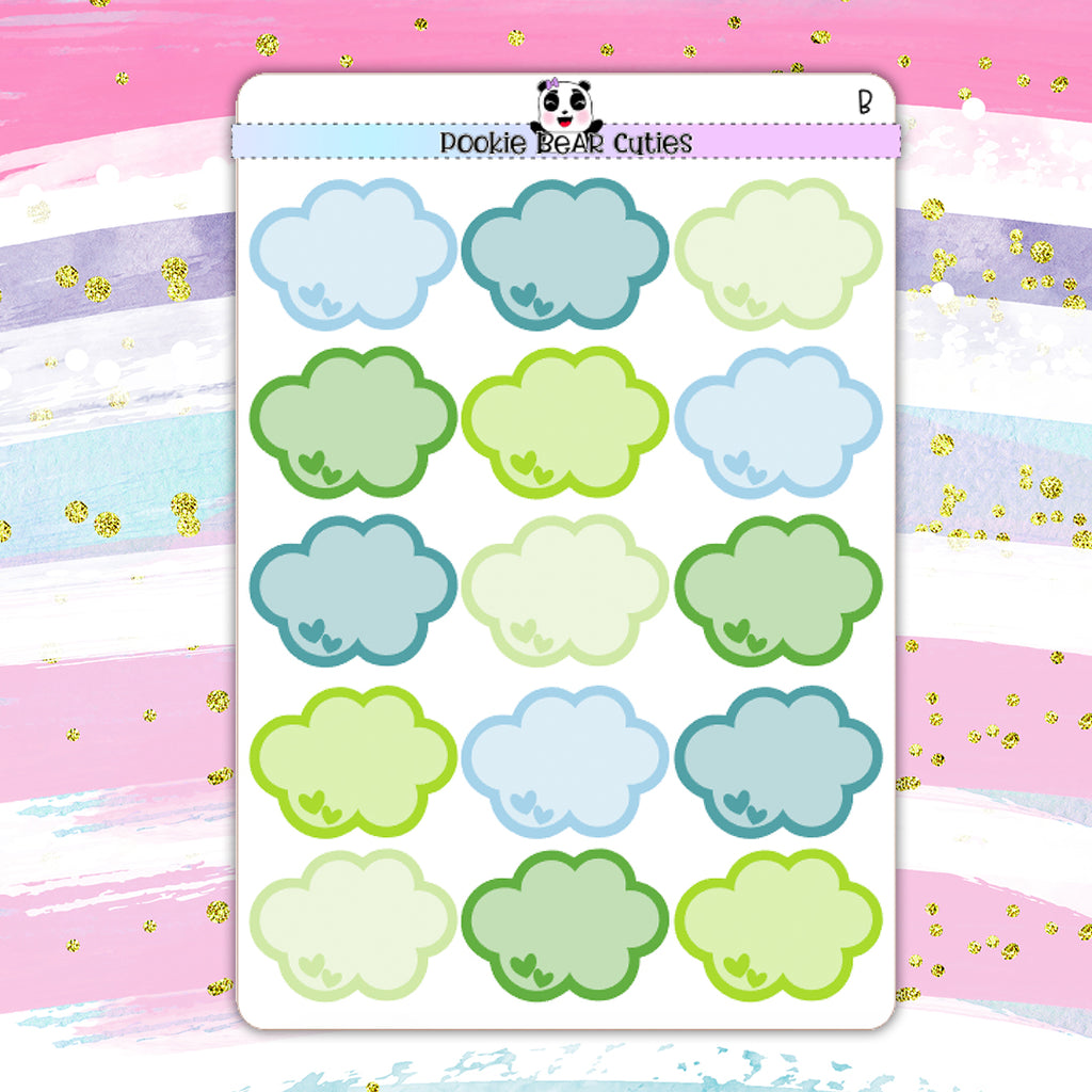 Cloud Stickers | Vo.1 – Pookie Bear Cuties