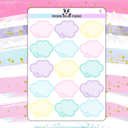 Cloud Stickers | Vo.1