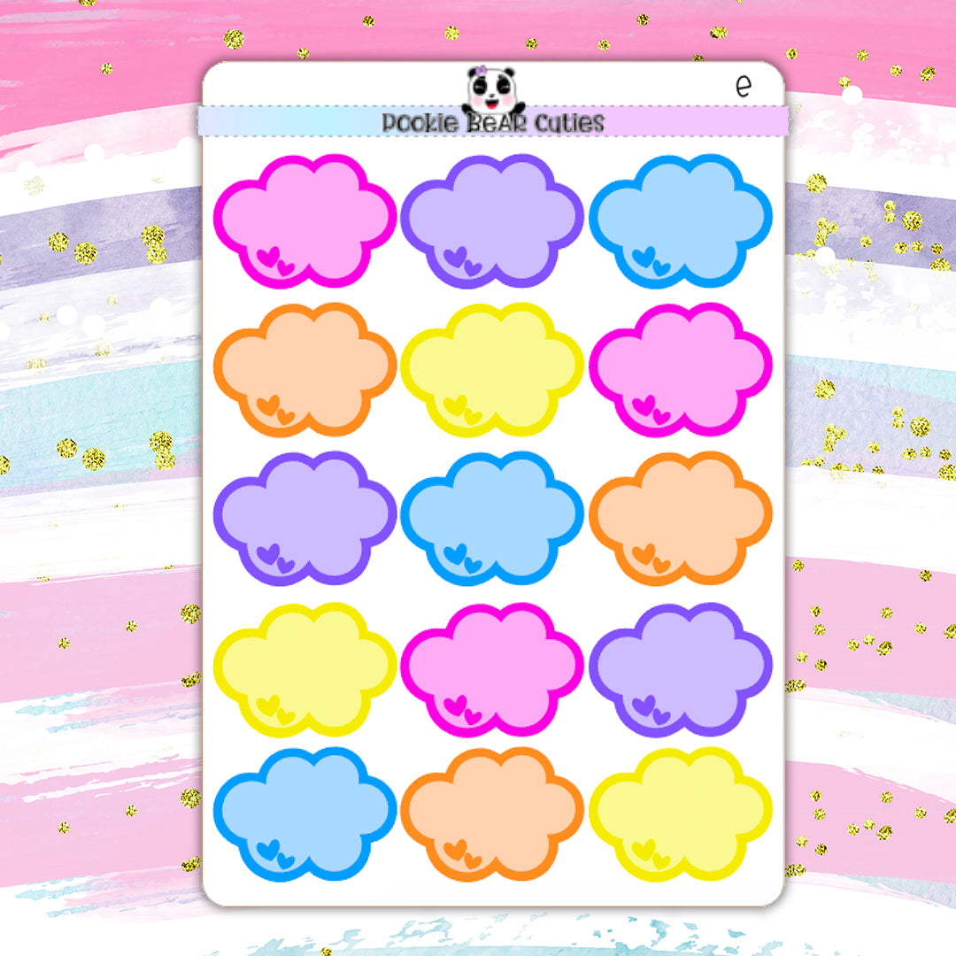 Cloud Stickers | Vo.1