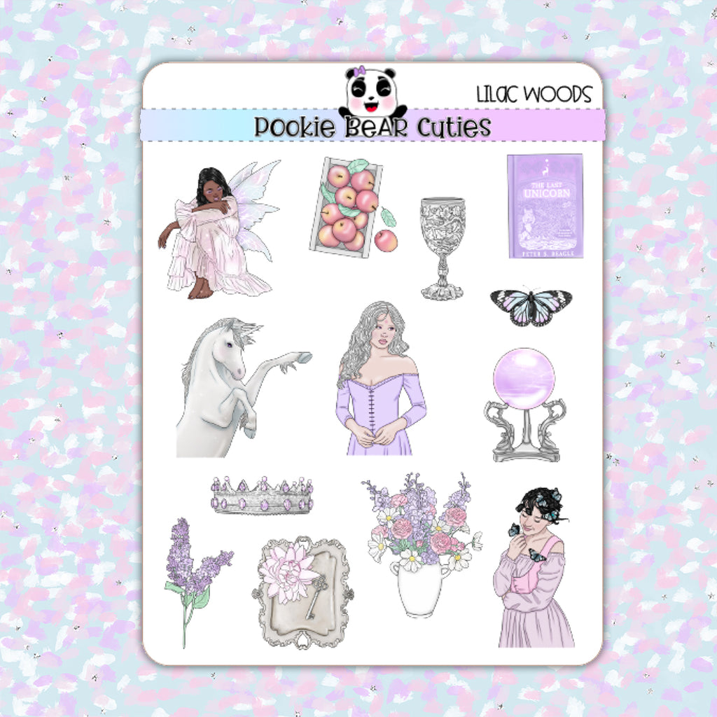 Lilac Woods Deco Stickers