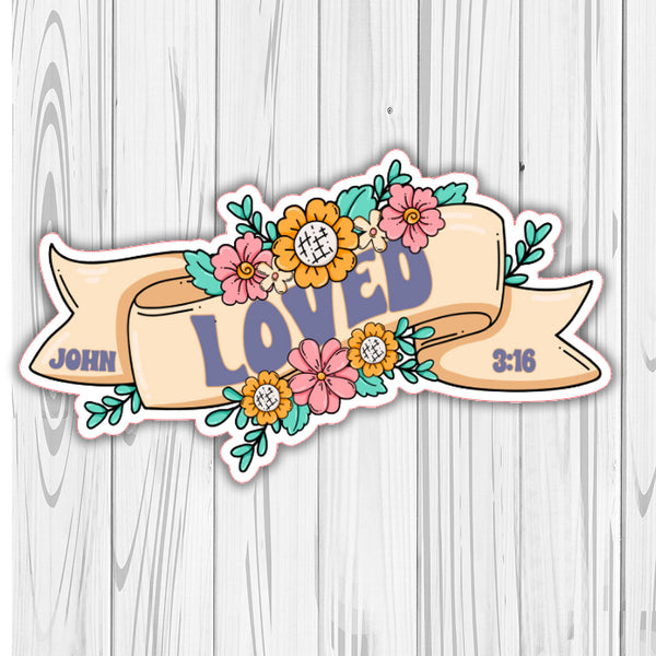 Die Cut | Loved | John 3:16