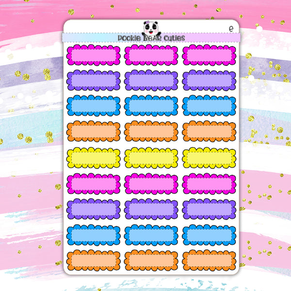 Squggle Box Squiggle Boxes | Quarter Boxes | Vo.1 – Pookie Bear Cuties