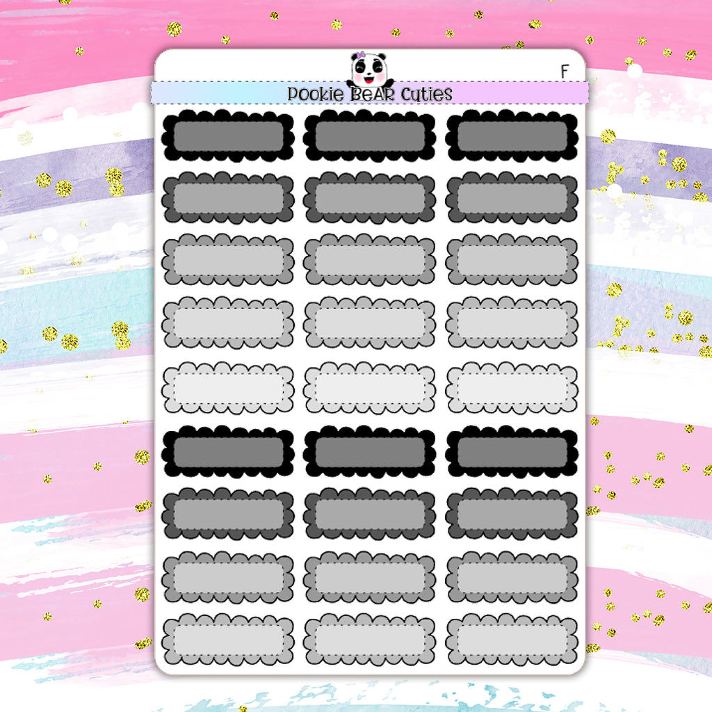 Squggle Box Squiggle Boxes | Quarter Boxes | Vo.1 – Pookie Bear Cuties