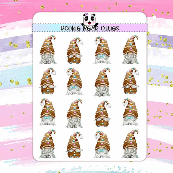 Gnomes | Holiday Cookie Stickers