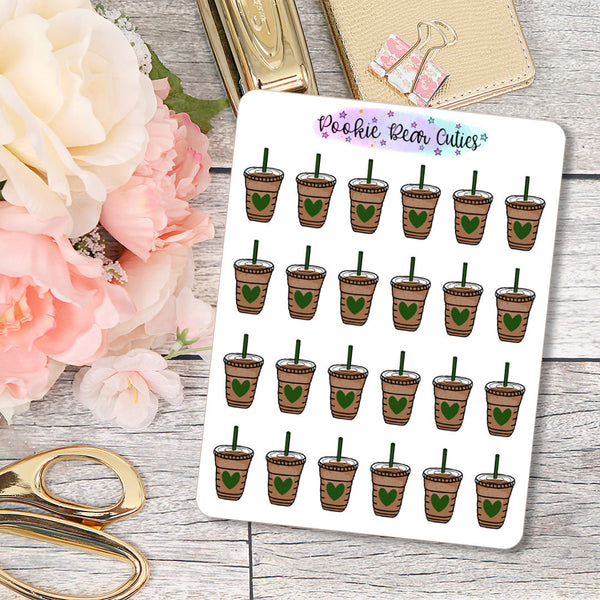Iced Coffee Stickers