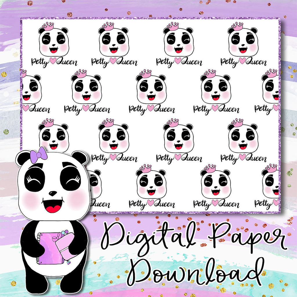 Petty Queen Digital Paper