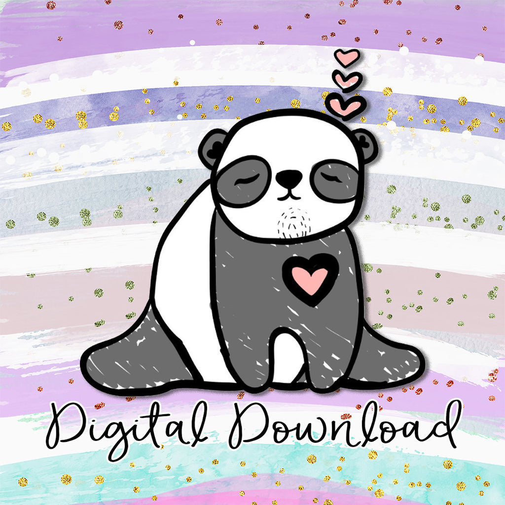 Panda Love Digital Download