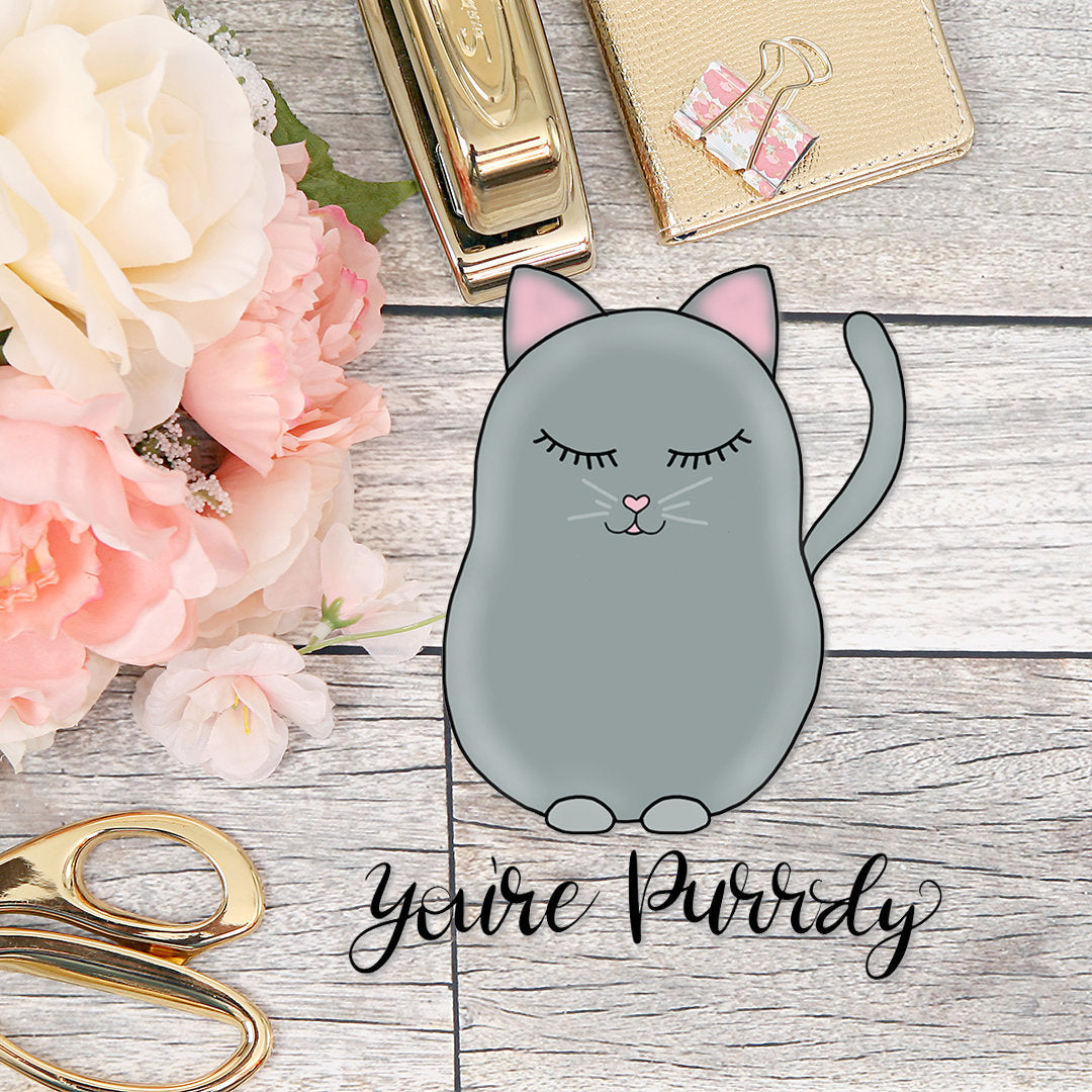 Die Cut | You're Purrdy