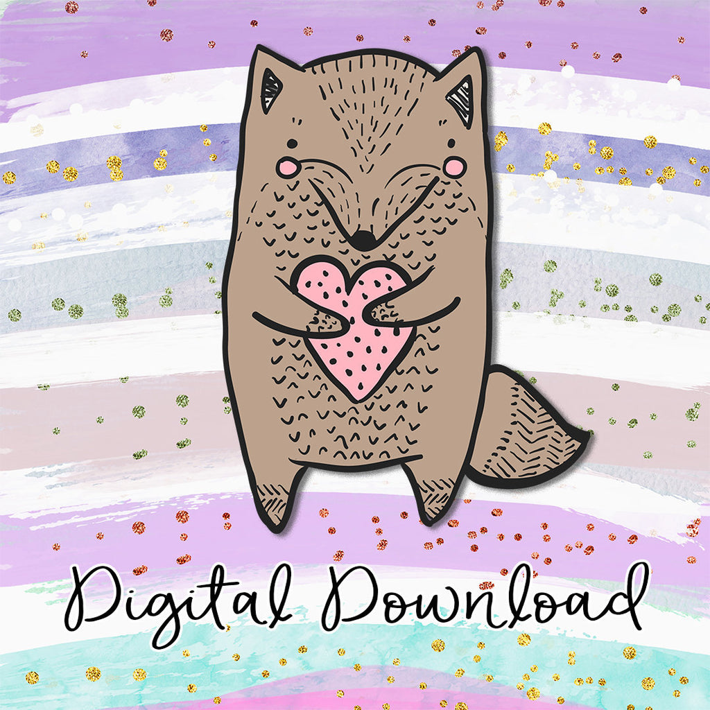 Fox Love Digital Download