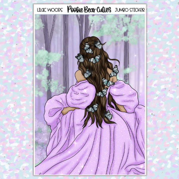Lilac Woods | Jumbo Stickers