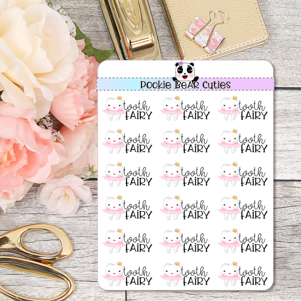 Tooth Fairy Stickers – Pookie Bear Cuties