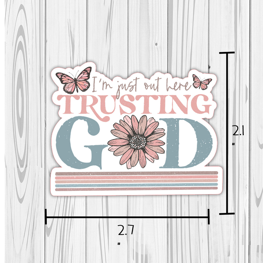 Trusting God | Faith | Die Cut